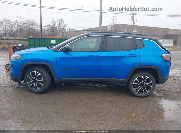 3C4NJDCN6PT535140 2023 JEEP COMPASS Blue Панорамний вид салону 360°