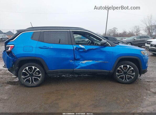 3C4NJDCN6PT535140 2023 JEEP COMPASS Blue Вид задньої частини салону