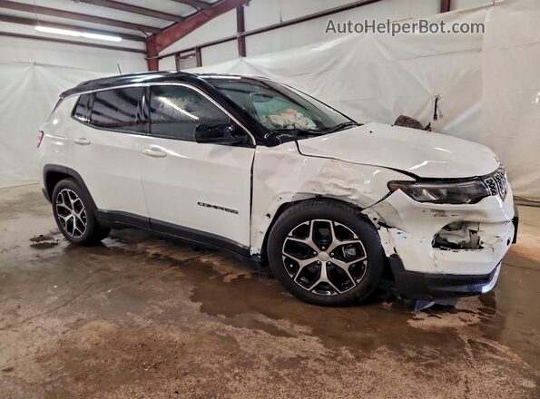 3C4NJDCN6RT167626 2024 JEEP COMPASS Белый Передняя правая четверть