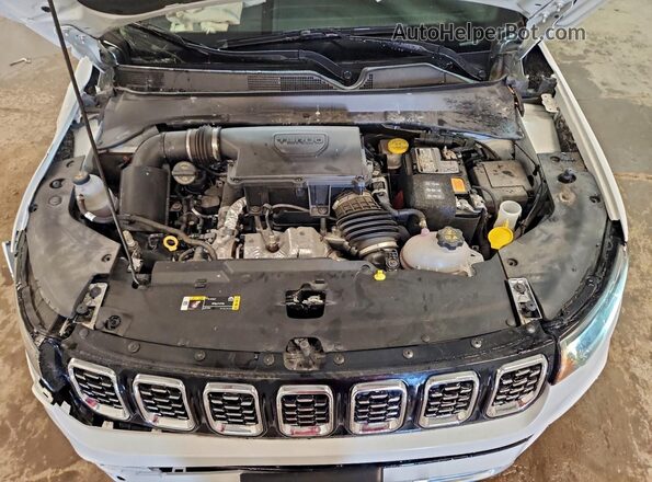 3C4NJDCN6RT167626 2024 JEEP COMPASS Белый Вид подкапотного пространства