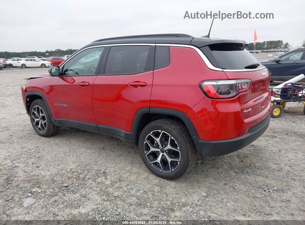 3C4NJDCN9TT196125 2026 JEEP COMPASS Red Rear left