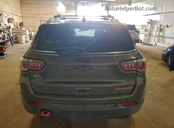 3C4NJDDB0HT597574 2017 JEEP COMPASS Green უკანა ხედი