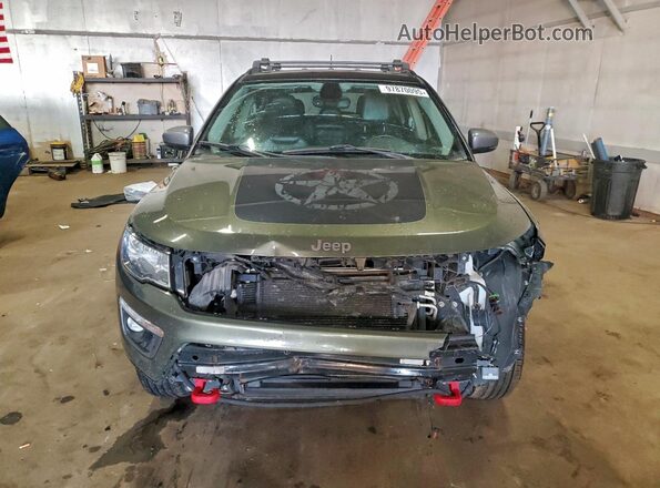 3C4NJDDB0HT597574 2017 JEEP COMPASS Green წინა ხედი