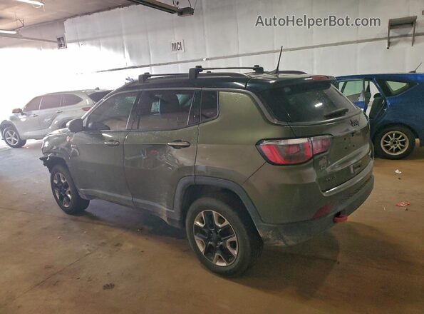 3C4NJDDB0HT597574 2017 JEEP COMPASS Green უკანა მარცხენა