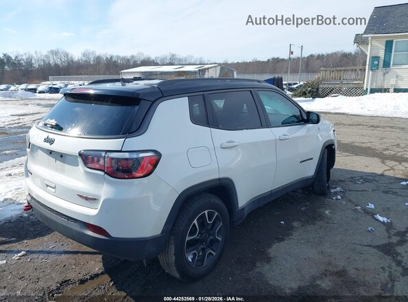 3C4NJDDBXLT195747 2020 JEEP COMPASS White უკანა მარჯვენა