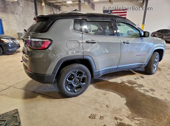 3C4NJDDN5PT523883 2023 JEEP COMPASS Gray Rear right