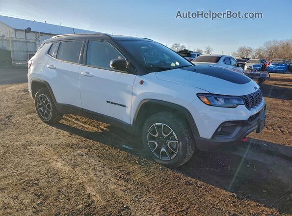 3C4NJDDN7ST522369 2025 JEEP COMPASS White Առջևի աջ