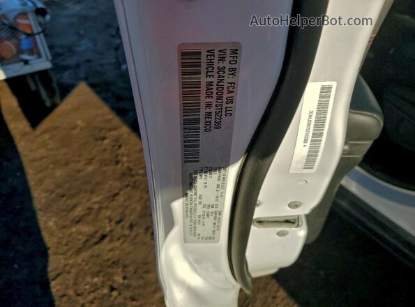 3C4NJDDN7ST522369 2025 JEEP COMPASS White VIN կոդի պիտակի տեսք