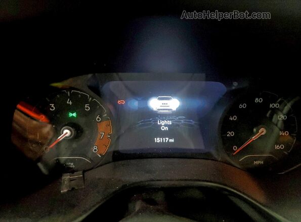 3C4NJDFNXRT155412 2024 JEEP COMPASS Black ხელსაწყოთა პანელის ხედი