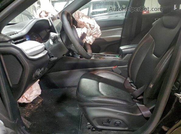 3C4NJDFNXRT155412 2024 JEEP COMPASS Black წინა სალონის ხედი