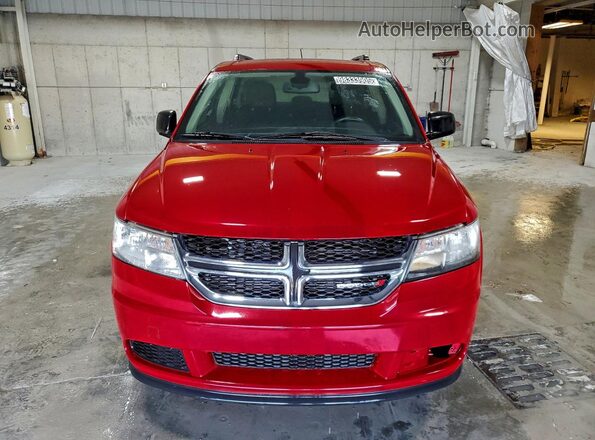 3C4PDCAB1JT531555 2018 DODGE JOURNEY Red Вид спереду