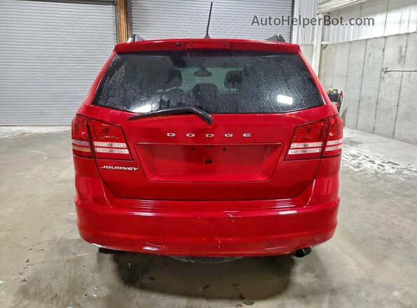 3C4PDCAB1JT531555 2018 DODGE JOURNEY Red Вид ззаду