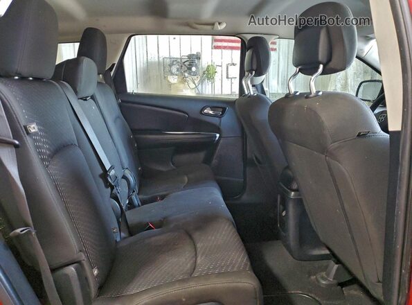 3C4PDCAB1JT531555 2018 DODGE JOURNEY Red Вид задньої частини салону