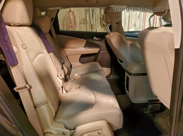 3C4PDCAB1LT180374 2020 DODGE JOURNEY Gray Вид задньої частини салону