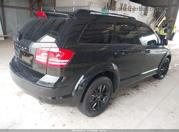 3C4PDCAB3LT181185 2020 DODGE JOURNEY Black Tył prawy