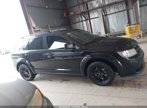 3C4PDCAB3LT181185 2020 DODGE JOURNEY Black Widok wnętrza z tyłu