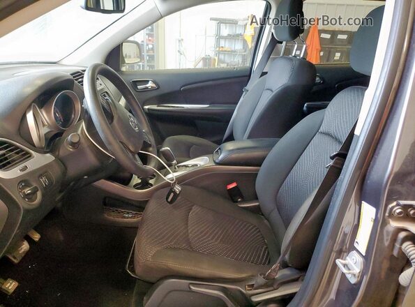 3C4PDCAB6LT195159 2020 DODGE JOURNEY Gray Widok wnętrza z przodu