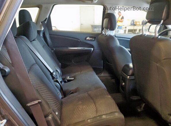 3C4PDCAB6LT195159 2020 DODGE JOURNEY Gray Widok tylnych siedzeń