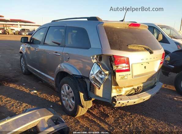 3C4PDCAB8LT199312 2020 DODGE JOURNEY Silver Задня ліва чверть