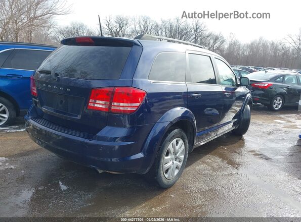 3C4PDCAB9KT871862 2019 DODGE JOURNEY Blue Tył prawy