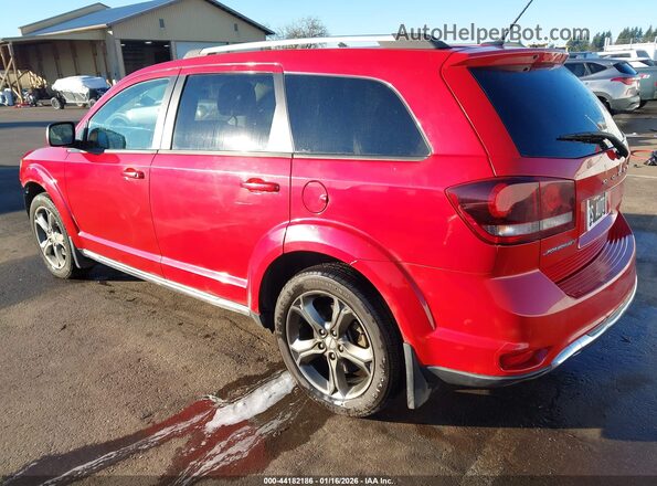 3C4PDCGB2GT239218 2016 DODGE JOURNEY Red Rear left