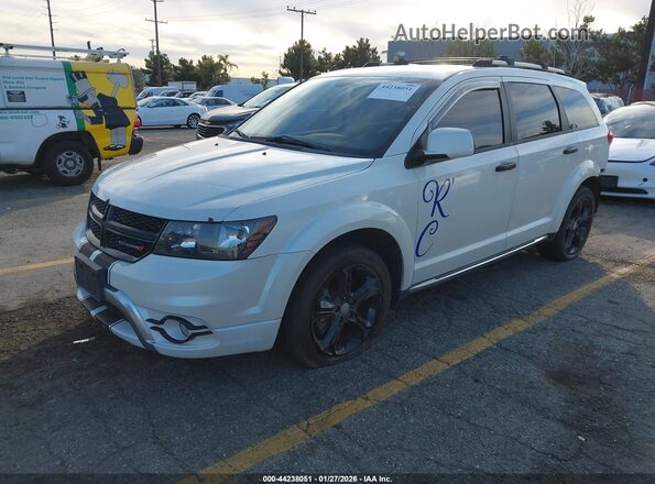 3C4PDCGG2GT178657 2016 DODGE JOURNEY White Front left