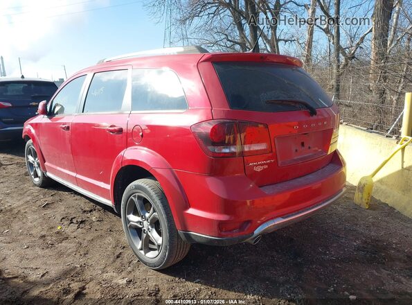 3C4PDCGGXGT114897 2016 DODGE JOURNEY Red Tył lewy
