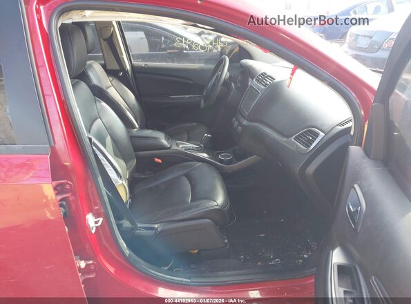 3C4PDCGGXGT114897 2016 DODGE JOURNEY Red Widok wnętrza z przodu