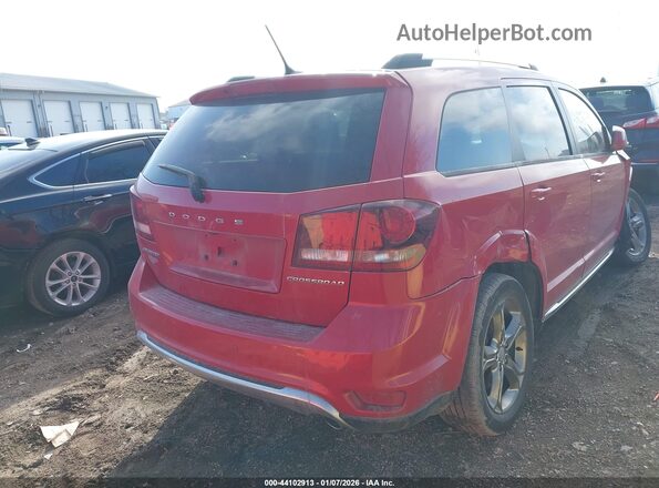 3C4PDCGGXGT114897 2016 DODGE JOURNEY Red Tył prawy