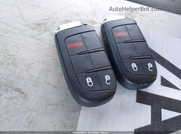 3C4PDCGGXGT114897 2016 DODGE JOURNEY Red Widok deski rozdzielczej
