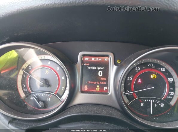 3C4PDCGGXGT114897 2016 DODGE JOURNEY Red Widok tylnych siedzeń