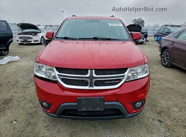 3C4PDDBG1HT567224 2017 DODGE JOURNEY Red Front view