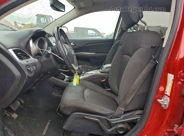 3C4PDDBG1HT567224 2017 DODGE JOURNEY Red Front interior view