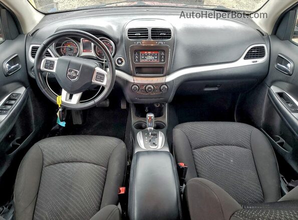 3C4PDDBG1HT567224 2017 DODGE JOURNEY Red Dashboard view