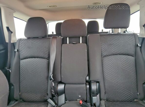 3C4PDDBG1HT567224 2017 DODGE JOURNEY Red Rear seats view