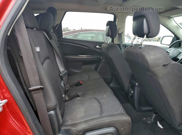 3C4PDDBG1HT567224 2017 DODGE JOURNEY Red Rear interior view