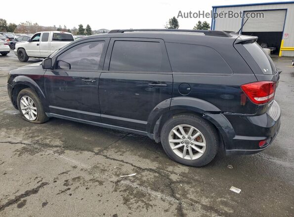 3C4PDDBGXGT159805 2016 DODGE JOURNEY Black Rear left