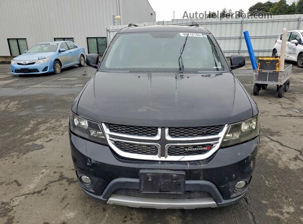 3C4PDDBGXGT159805 2016 DODGE JOURNEY Black Front view