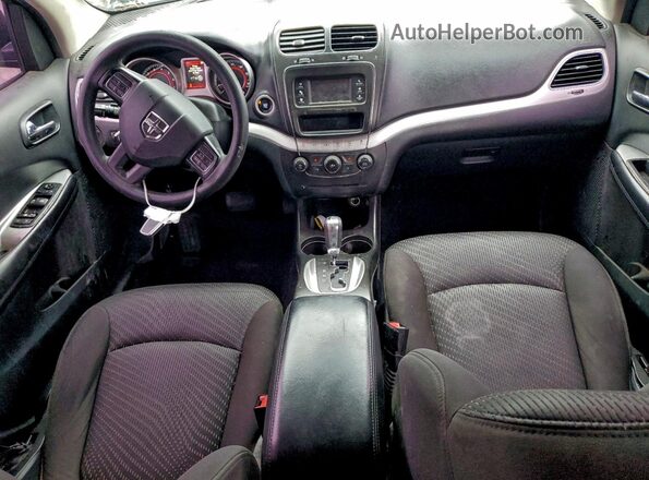 3C4PDDBGXGT159805 2016 DODGE JOURNEY Black Dashboard view