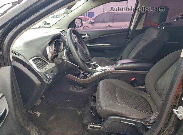 3C4PDDBGXGT159805 2016 DODGE JOURNEY Black Front interior view