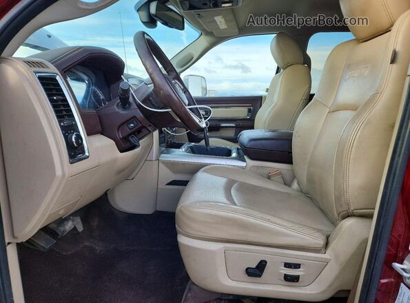 3C63R3JL2GG242508 2016 RAM 3500 Красный Вид салона спереди