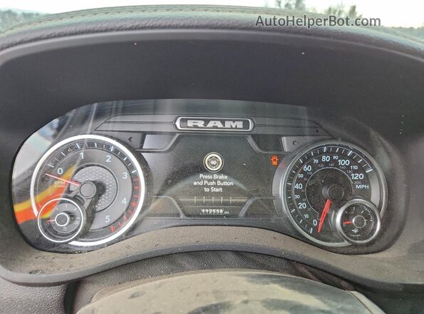 3C63R3JL7NG241352 2022 RAM 3500 Серый Вид щитка приборов