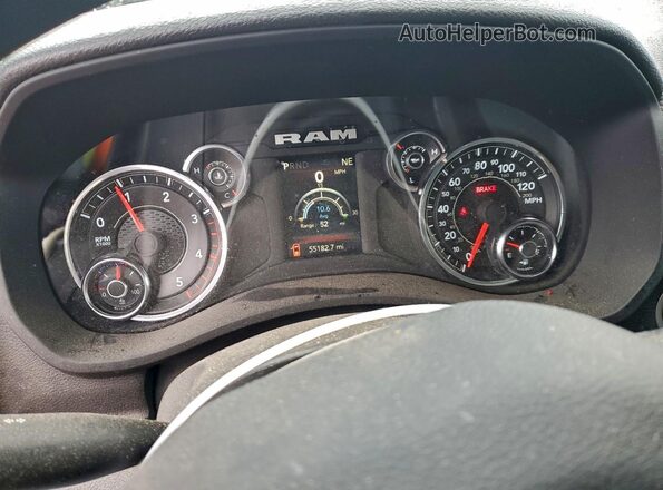 3C63RRGL4RG121315 2024 RAM 3500 Black Instrument cluster view