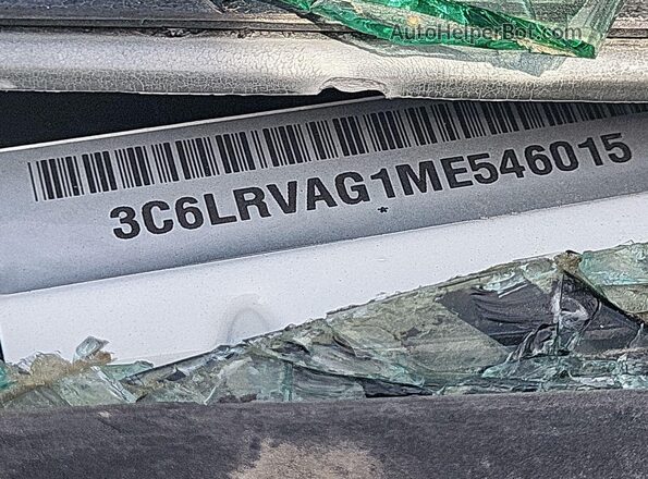 3C6LRVAG1ME546015 2021 RAM PROMASTER 1500 Белый Передняя левая четверть