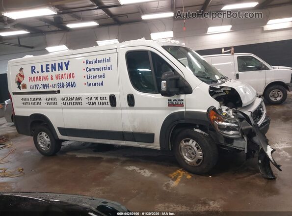 3C6LRVAG7ME567077 2021 RAM PROMASTER 1500 White Սալոնի հետևի տեսք
