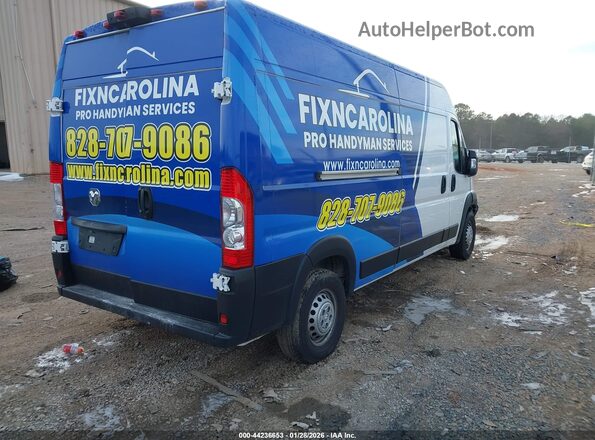 3C6LRVDG0SE523141 2025 RAM PROMASTER 2500 Белый Задняя правая четверть