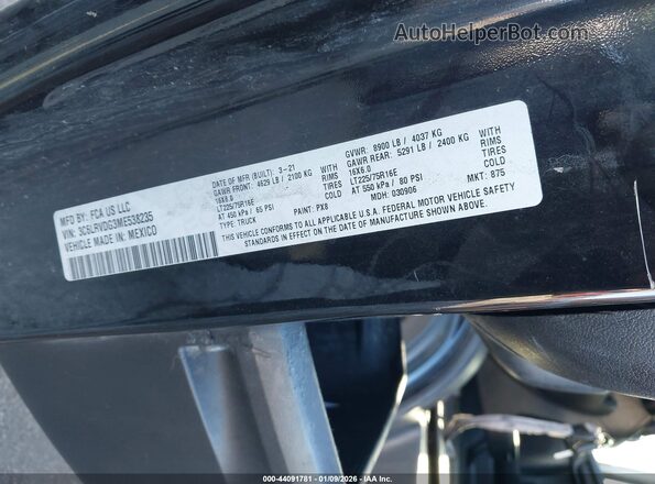3C6LRVDG3ME538235 2021 RAM PROMASTER 2500 Black ძრავის განყოფილების ხედი