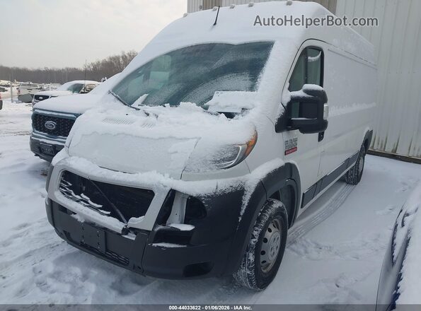 3C6LRVDG8NE118648 2022 RAM PROMASTER 2500 White წინა მარცხენა ხედი სამი მეოთხედიდან