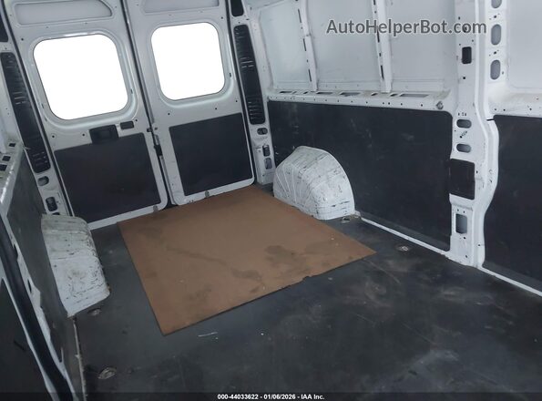3C6LRVDG8NE118648 2022 RAM PROMASTER 2500 White VIN კოდის სტიკერის ხედი