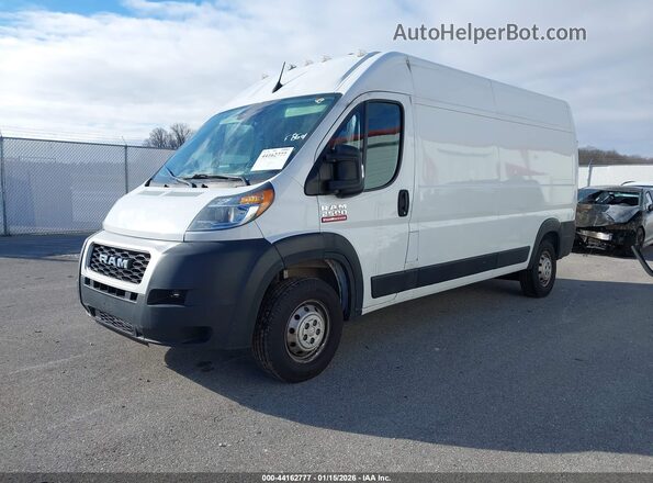 3C6LRVDG9NE133711 2022 RAM PROMASTER 2500 White Vista tres cuartos delantera izquierda